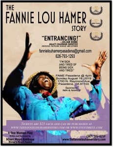Fannie Lou Hamer Story Flyer