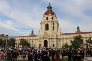 George Floyd Vigil at City Hall