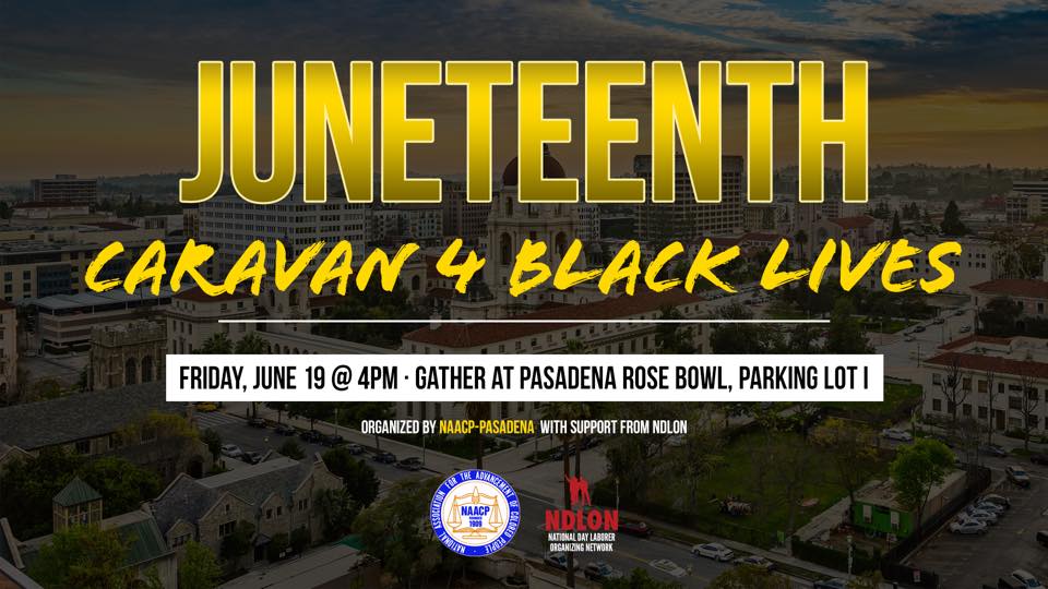 Juneteenth Caravan flyer