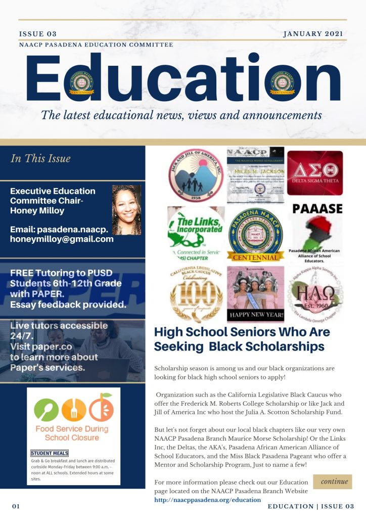 January Educational Newsletter